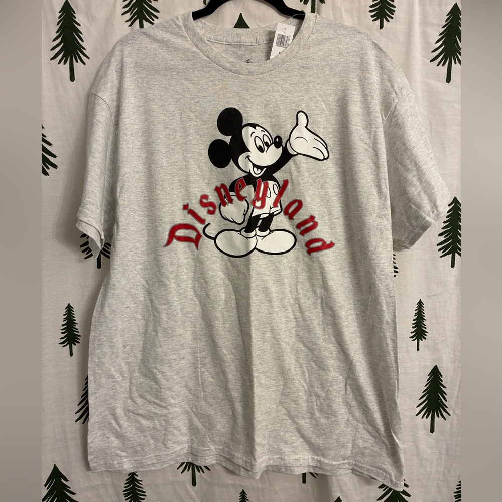 !NWT! Disneyland Mickey Mouse T Shirt Unisex Size Large